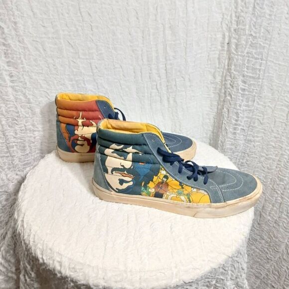 Vans Sk8 The Beatles High-Cut Sneakers Size 12 ( Men's) - Picture 3 of 10